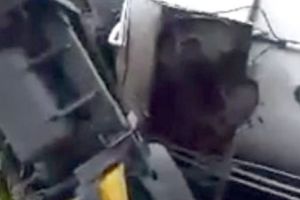 Cisternă cu GPL, răsturnată la Drăganu