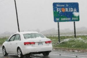 Val de frig in SUA: A nins in Florida dupa 29 de ani