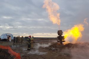 FOTO. Sonda de la Moftin a fost eliberată! Poate să înceapă intervenţia