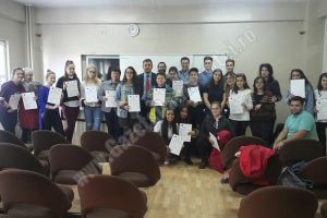 ENTREPRENEURSHIP: A STEP TO THE FUTURE ESF la Colegiul Naţional “Ienăchiţă Văcărescu”! Participă elevi din şase ţări