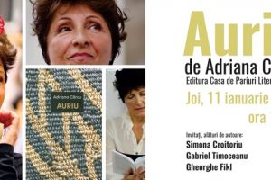 Adriana Carcu lanseaza ”Auriu”, la Timisoara