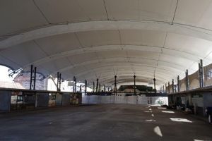 Piata Badea Cartan, in santier, dar pustie. Robu: Inca nu s-a lucrat, este problema firmei