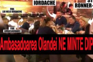 Ambasadoarea Olandei NE MINTE DIPLOMATIC! Nu este prima petrecere la care a participat alături de 