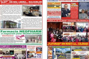 Jurnalul de Călăraşi nr. 3036 din 5-7 ianuarie 2018