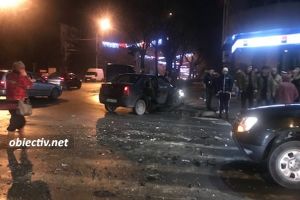 Slobozia: Accident rutier, intersecţia Matei Basarab – Chimiei