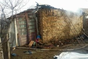 Incendiu la Teremia Mare. ISU Timis a intervenit cu doua autospeciale