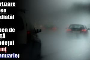 Avertizare meteo imediată! Cod galben de CEAȚĂ în judeţul Neamţ (6 ianuarie)
