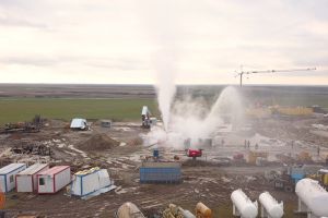 VIDEO. Sonda de la Moftin, închisă. Pericolul a trecut!