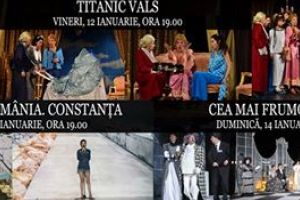 Spectacolele saptamanii pe scena Teatrului de Stat Constanta 