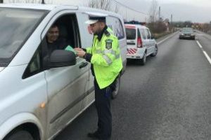 Haos în traficul din Satu Mare. 26 de persmise reţinute în doar două zile