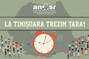 Studentii ANOSR ies in strada la Timisoara pentru Legile Justitiei