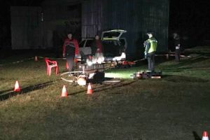 Scene crunte: Tânăr decapitat de elicea parapantei cu motor cu care zbura