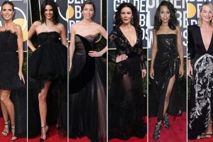 Globurile de Aur 2018: De ce s-au îmbrăcat în negru toate vedetele (FOTO)