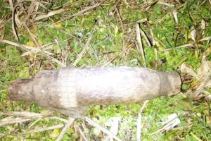 ISU Dolj: Proiectil exploziv descoperit la Dăbuleni