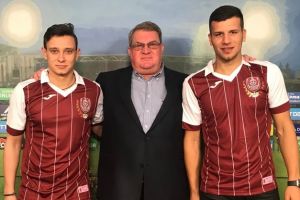 Atacantul George Tucudean, prezentat la CFR Cluj. Va purta pe tricou numarul cu care a jucat la FC Viitorul