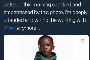 H&M si-a cerut scuze dupa o gafa de zile mari! Vezi aici reclama rasista