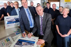 La Galaţi se va construi o navă performantă pentru CEMEX UK Marine Limited