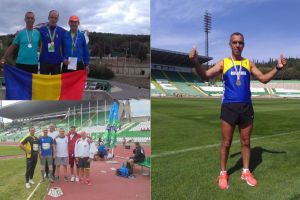 Atletii veterani Vasile Apetroaie, Vicentiu Culea si Gheorghe Romascanu au urcat pe podium la Campionatul Balcanic (galerie foto)