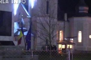 Spargere la biserică în Iclod. Hoţii au fugit cu o icoană VIDEO