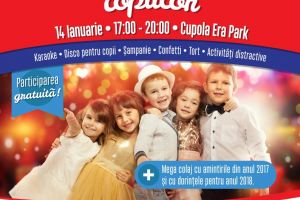 Prima petrecere din an, la ERA Park: Revelionul Copiilor