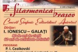 Concert Simfonic  Aniversar dedicat maestrului  Ilarion Ionescu-Galaţi, la 80 de ani de viaţă şi şase decenii de activitate