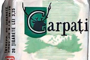 Cât mai costă acum un pachet de ţigări Carpaţi. O să fii uimit