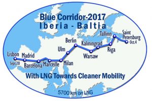 Raliul „Blue Corridor-2017 Iberia-Baltia” ia startul la Lisabona