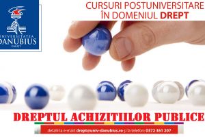 Universitatea ”Danubius”: Dreptul Achiziţiilor Publice