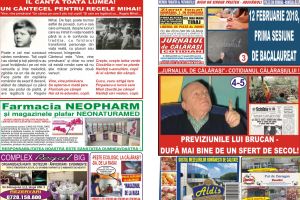 Jurnalul de Călăraşi nr. 3040 din 11 ianuarie 2018
