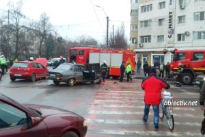 Slobozia: Accident rutier în centrul municipiului