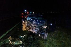 Accident grav cu trei victime, provocat de un şofer care a făcut o depăşire interzisă