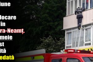 Misiune de deblocare uşă în Piatra-Neamţ: O femeie a fost găsită decedată