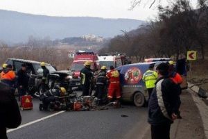 Accident grav la Sighişoara, cu o victimă inconştientă