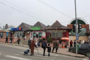 Control în zona Pieţei Mari din Suceava