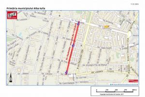 ATENȚIE şoferi! De astăzi, o nouă stradă cu sens unic în Alba Iulia