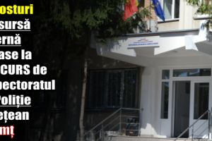 12 posturi din sursa externă scoase la concurs de Inspectoratul de Poliţie Judeţean Neamţ