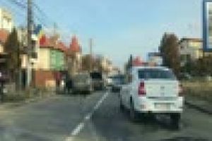 Accident în Grigorescu, în Piaţa 14 Iulie - VIDEO