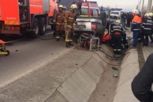 Victimă grav rănită într-un accident din Reghin