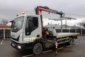 FOTO: ATENȚIE! La Focşani a ajuns maşina care ridică maşinile parcate neregulamentar