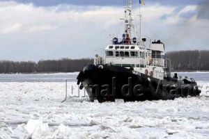 Un vas de cercetare a ţinuturilor de gheaţă, construit la Galaţi