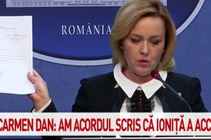 Carmen Dan nu demisionează: 
