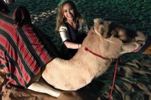 Xonia a mângâiat animale exotice în Dubai: „Pentru mine, aici este cel mai frumos loc din lume”