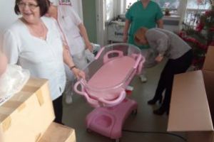 Donaţii pentru maternitatea din Târgu Secuiesc