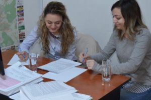 Studente ELSA, în practică la Poliţia Locală Târgu-Mureş