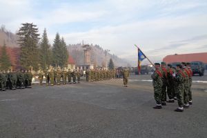 Deschiderea anului de instrucţie în Garnizoana Lunca de Sus