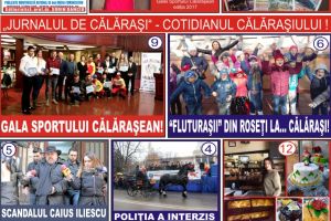Jurnalul de Călăraşi nr. 3041 din 12-14 ianuarie 2018