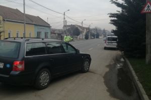 FOTO. Șofer prins rupt de beat conducând în municipiul Satu Mare. Alcoolemie uriaşă!