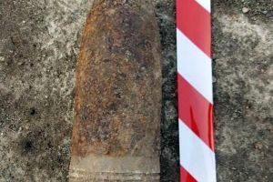Proiectil din al doilea Război Mondial, dezgropat pe şantierul viitorului cartier din strada Ceyrat