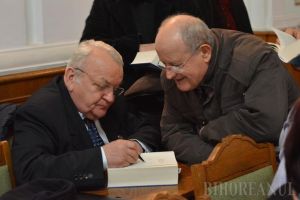 Din lumea serviciilor secrete. Bihoreanul Aurel Rogojan, general SRI în rezervă, a lansat la Oradea un volum de 