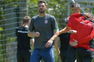 Portarul albaiulian Mihai Mincă, „mărul discordiei” între Vasile Miriuţă şi conducătorii lui Dinamo!